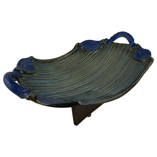 Stunning Midcentury Japanese Inspired French Decorative Object, Signed Forestier