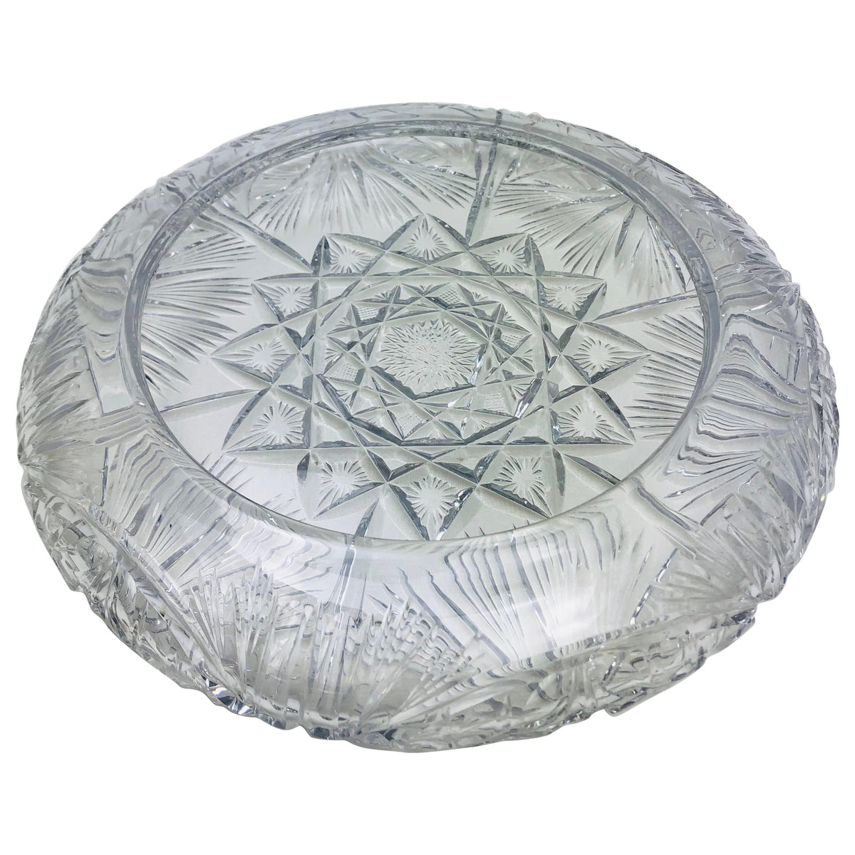 St. Louis French Hand Cut Crystal Decorative Bowl