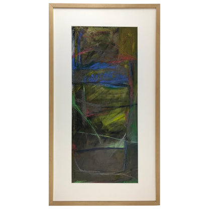 Original Abstract Painting Signed C. Azuelos in the Manner of Frank Avray Wilson