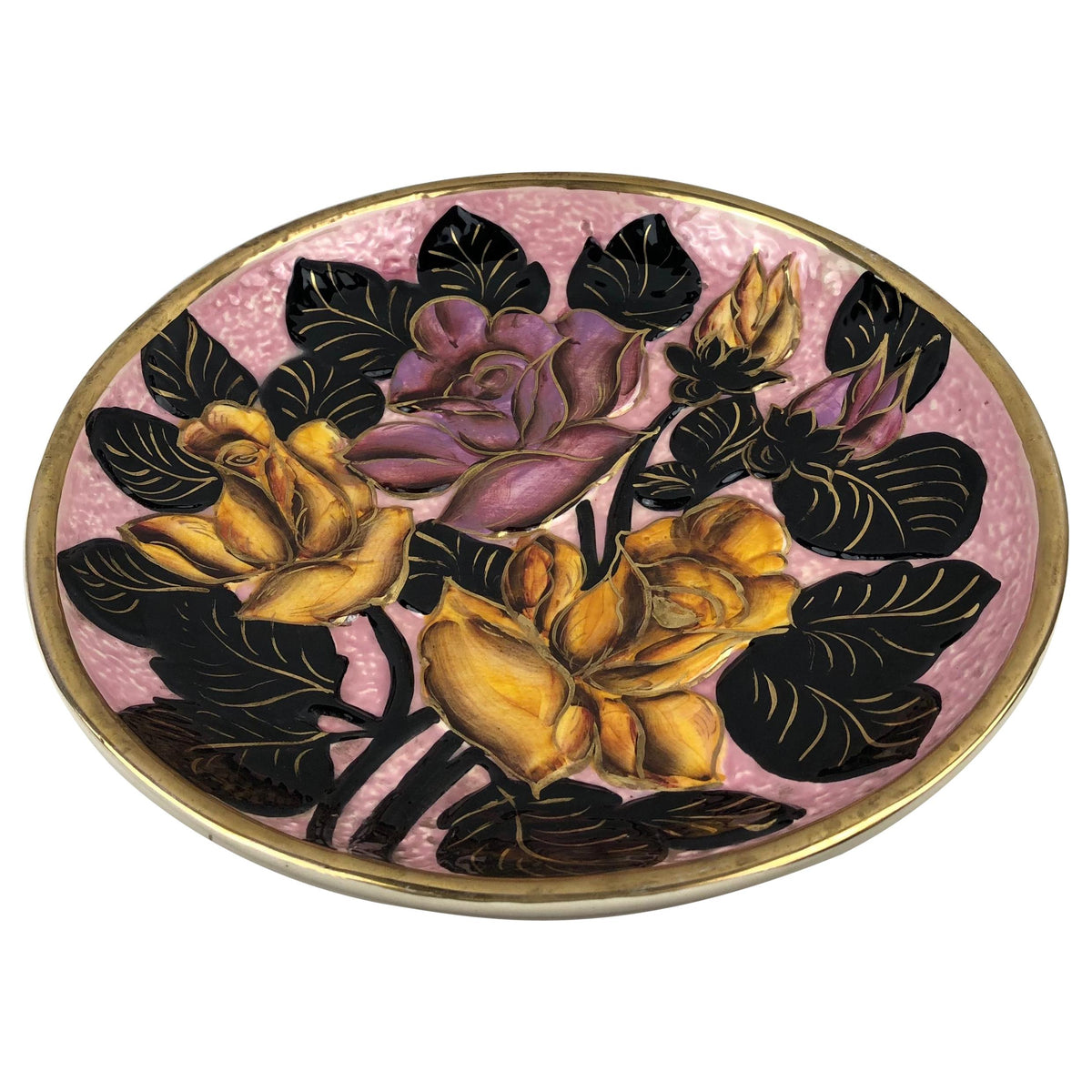 Majolica Platter from Vallauris
