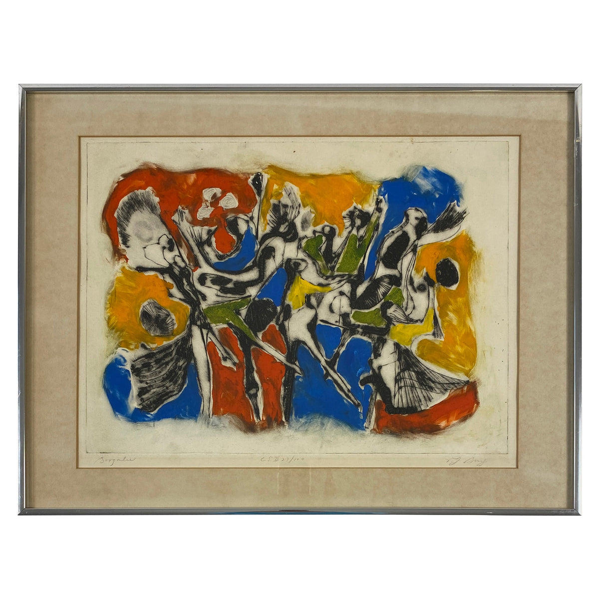 Patricia Jean Burg Color Lithograph