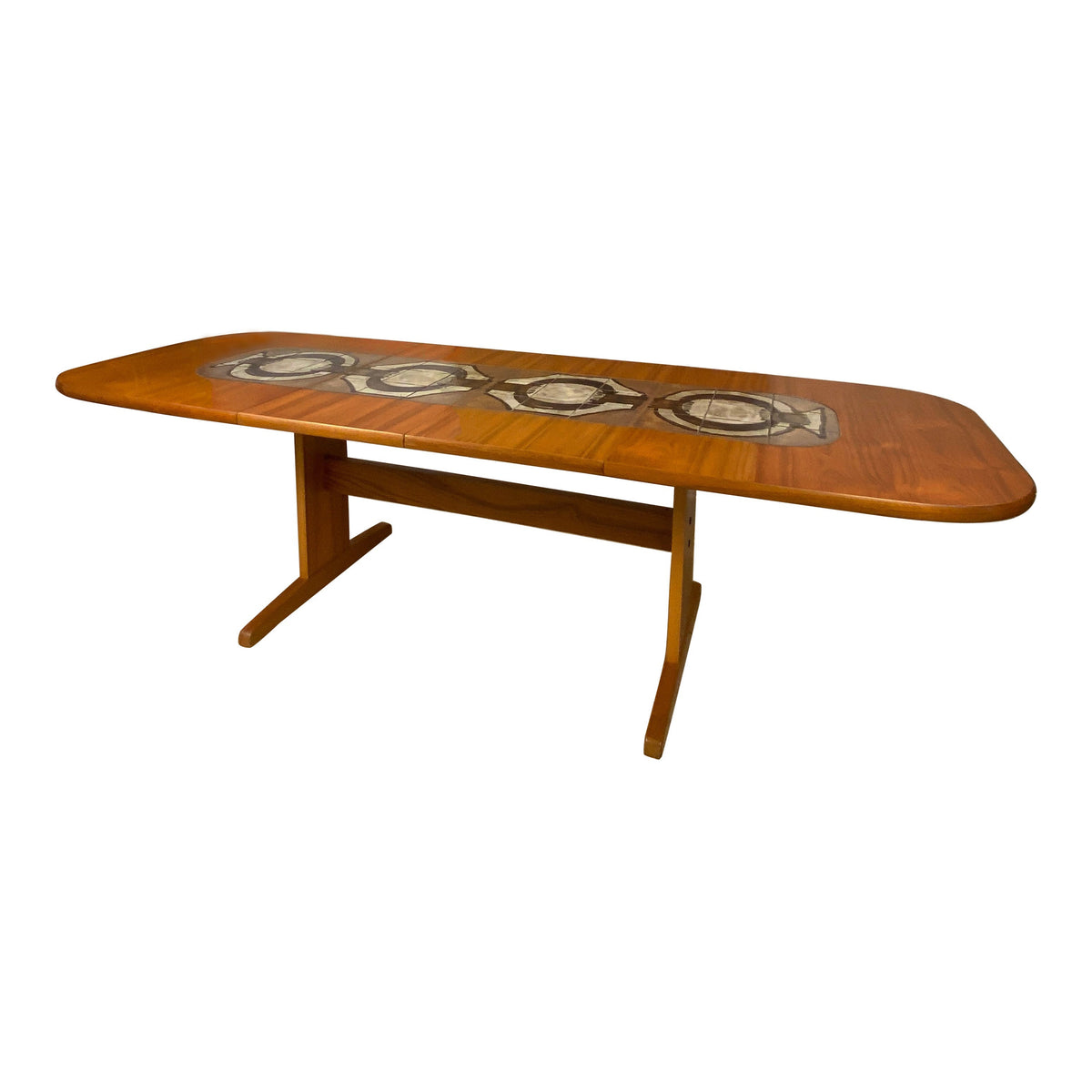 Large Mid-Century Extendable Danish Dining Table or MCM Teak Dining Table
