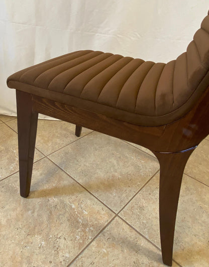 Set of 6 Art Deco Style Dining Chairs, Upholstered Dining Chairs — detail 8