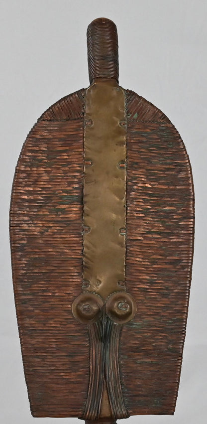 African Tribal Statue Osseyba or Reliquary Figure Kota Mohongwe Peoples Art — detail 2