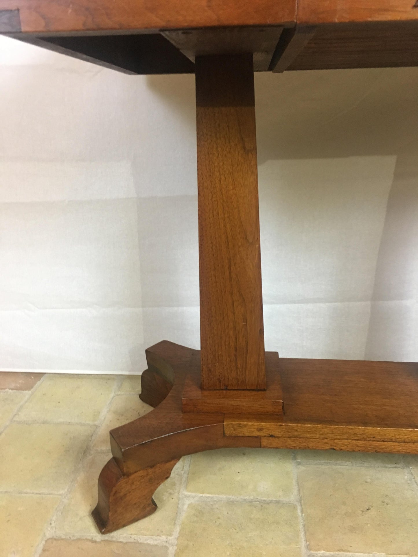 American Arts & Crafts Era Mahogany Side Table or Small Desk — detail 11