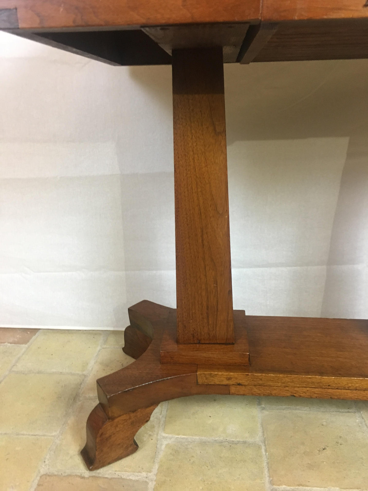 American Arts & Crafts Era Mahogany Side Table or Small Desk — detail 11