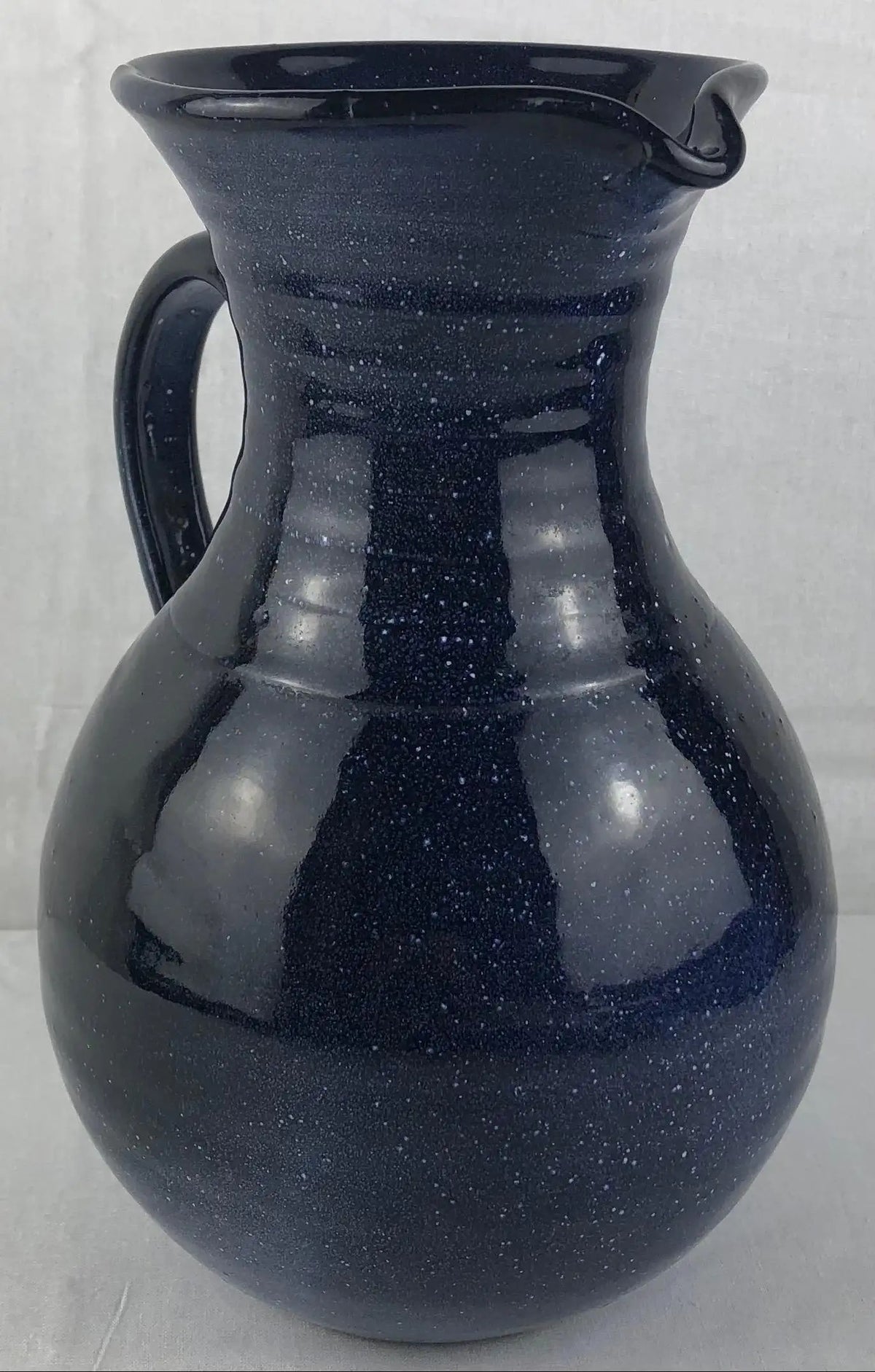 French Ceramic Pitcher — detail 2