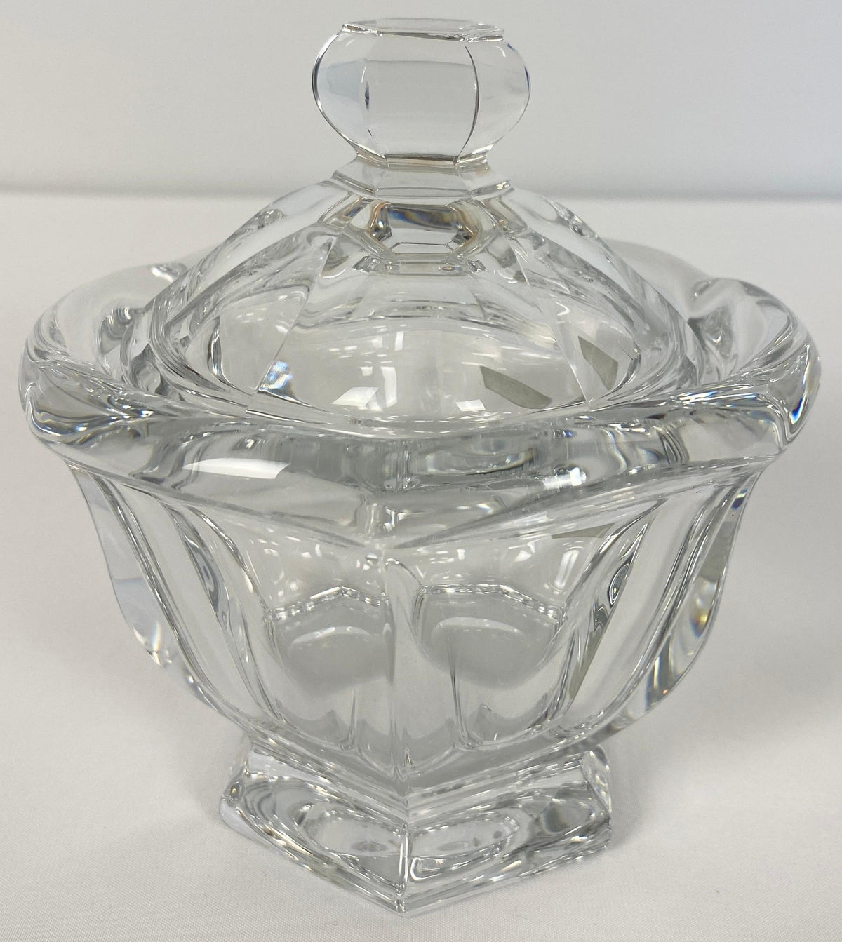 Baccarat Crystal Lidded Candy Dish or Crystal Mustard Bowl — detail 2