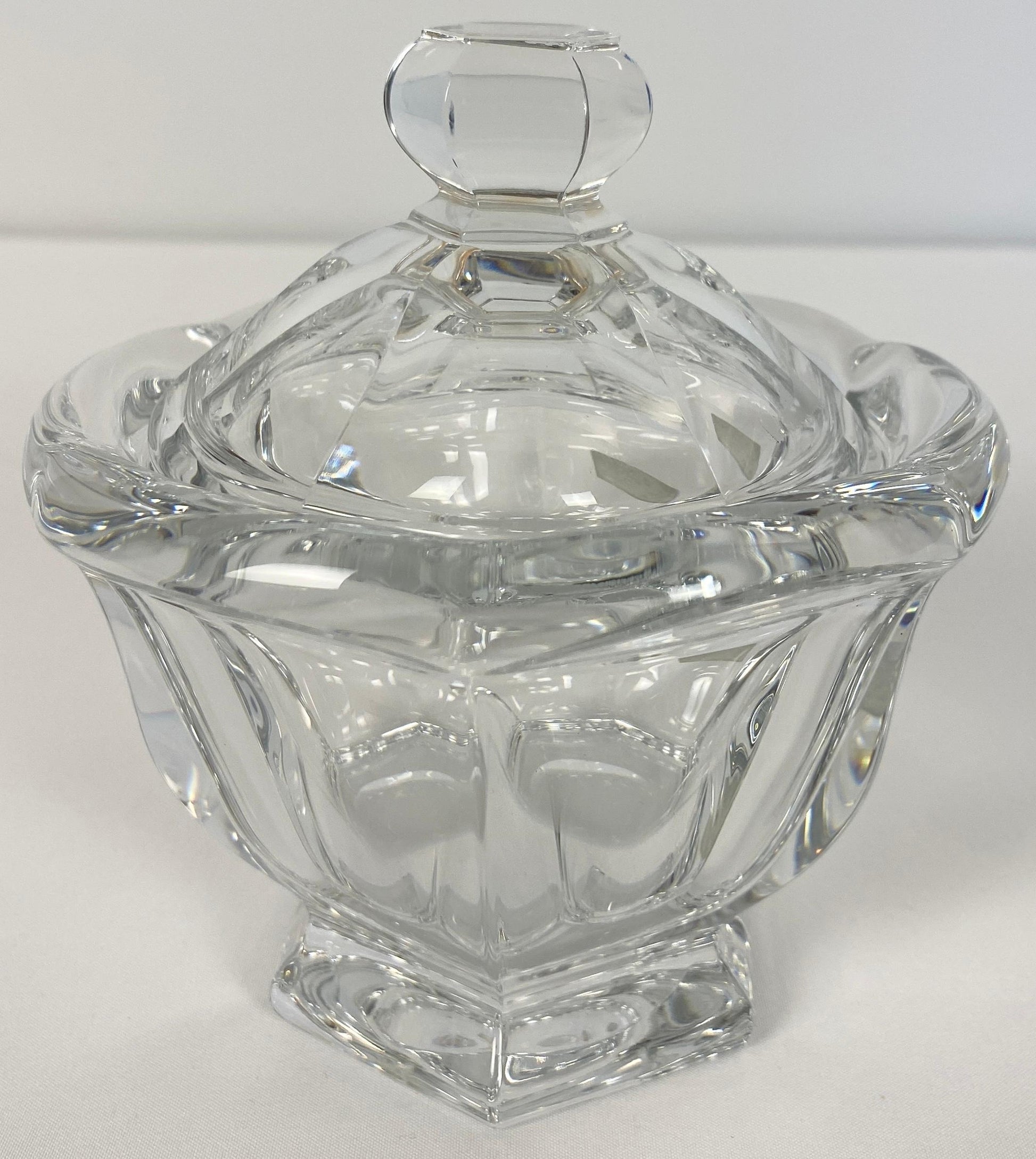 Baccarat Crystal Lidded Candy Dish or Crystal Mustard Bowl — detail 2