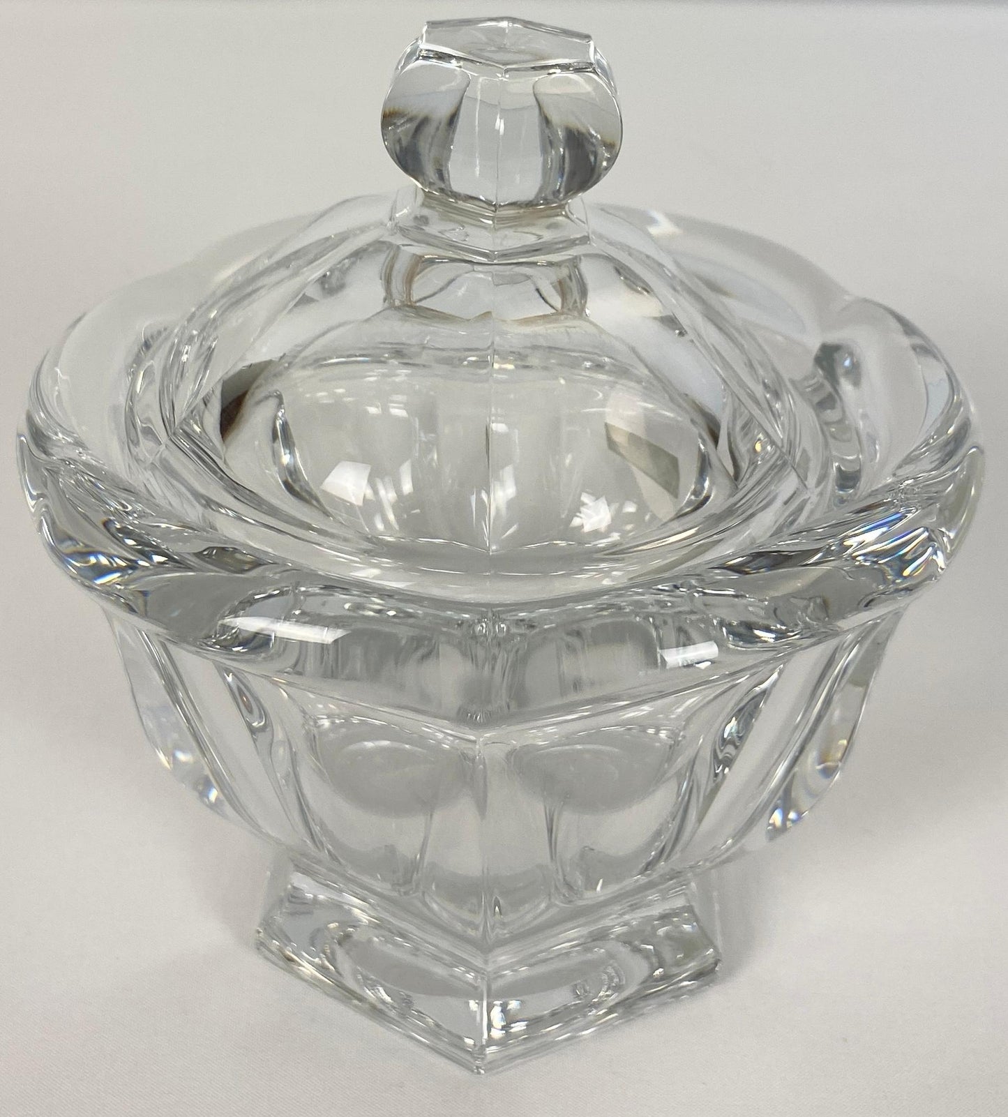 Baccarat Crystal Lidded Candy Dish or Crystal Mustard Bowl — detail 3
