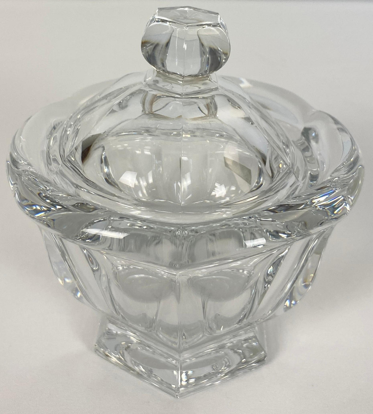 Baccarat Crystal Lidded Candy Dish or Crystal Mustard Bowl — detail 3