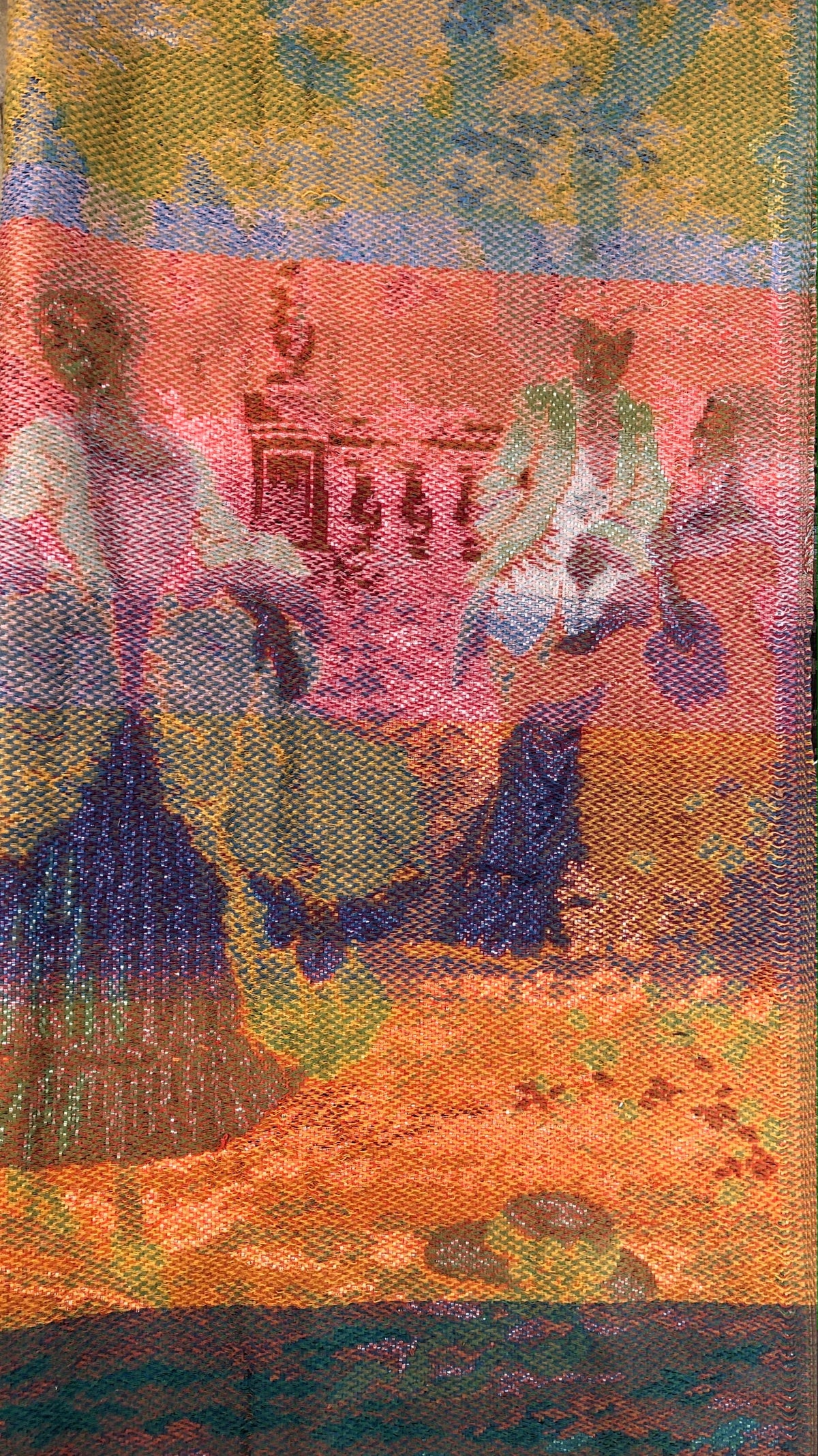 Aubusson Style Jacquard Tapestry "Dance and Celebration" — detail 9