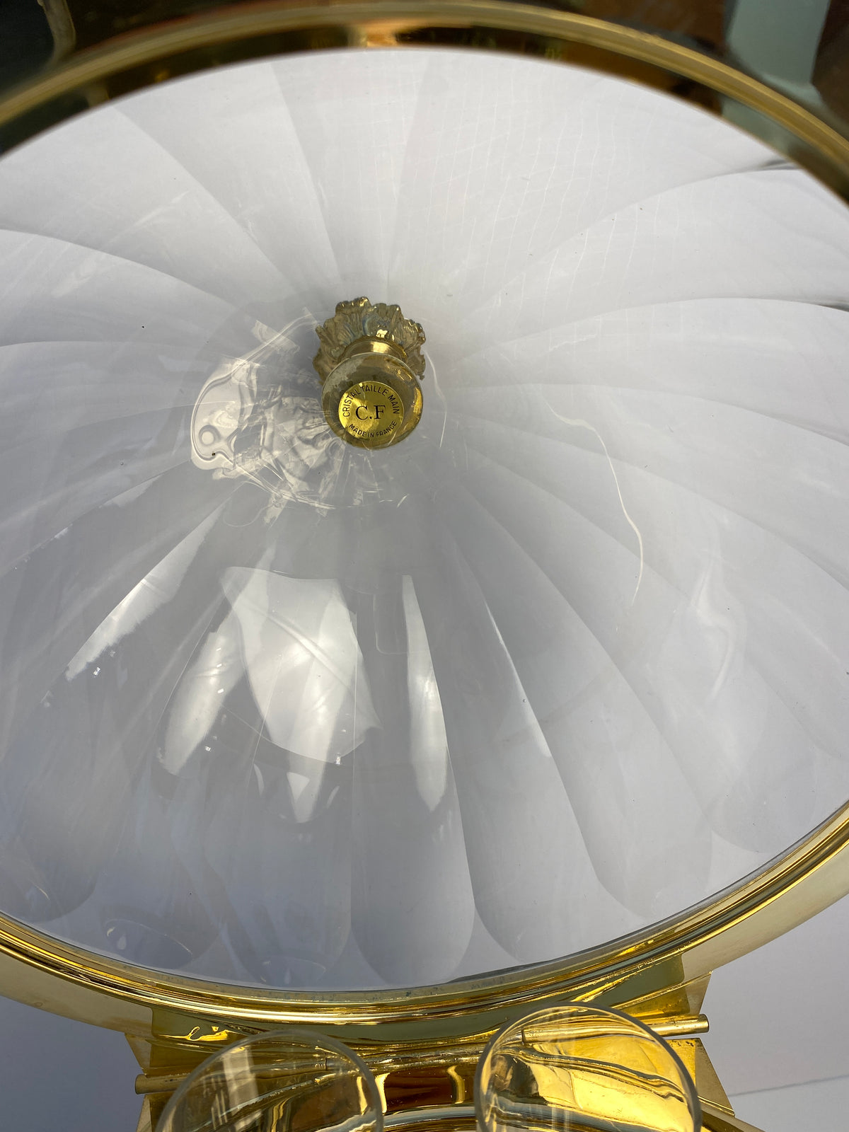 Martin Benito Crystal Vodka Server, Benito Crystal & Ormolu Liquor Server — detail 4