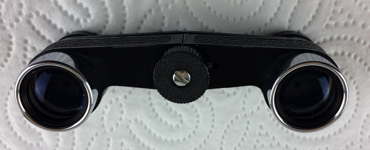 Opera Theatre Glasses, Binoculars with Leather Case — detail 4