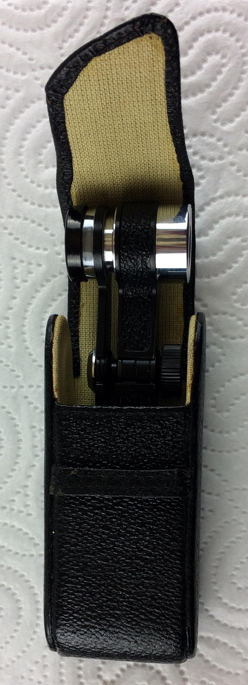 Opera Theatre Glasses, Binoculars with Leather Case — detail 3
