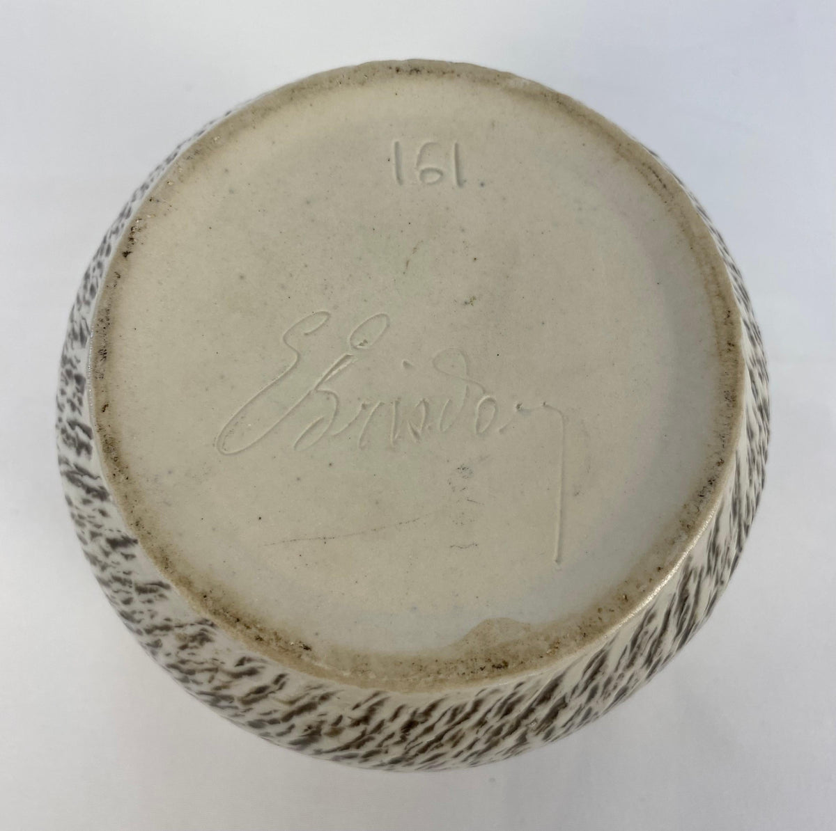 French Ceramic Jewelry Box Signed Lucien Brisdoux — detail 5