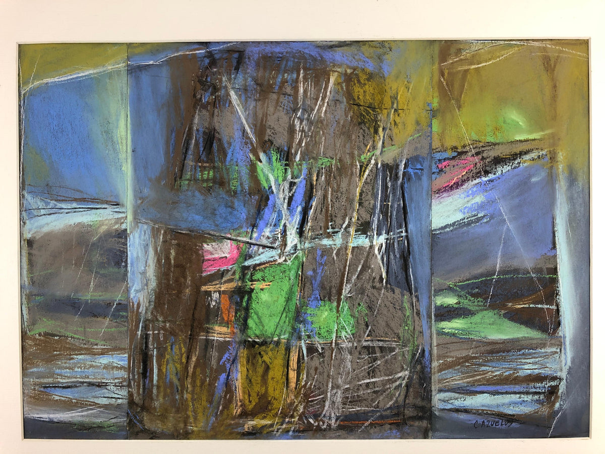 Original Abstract Composition by C. Azuelos — detail 2