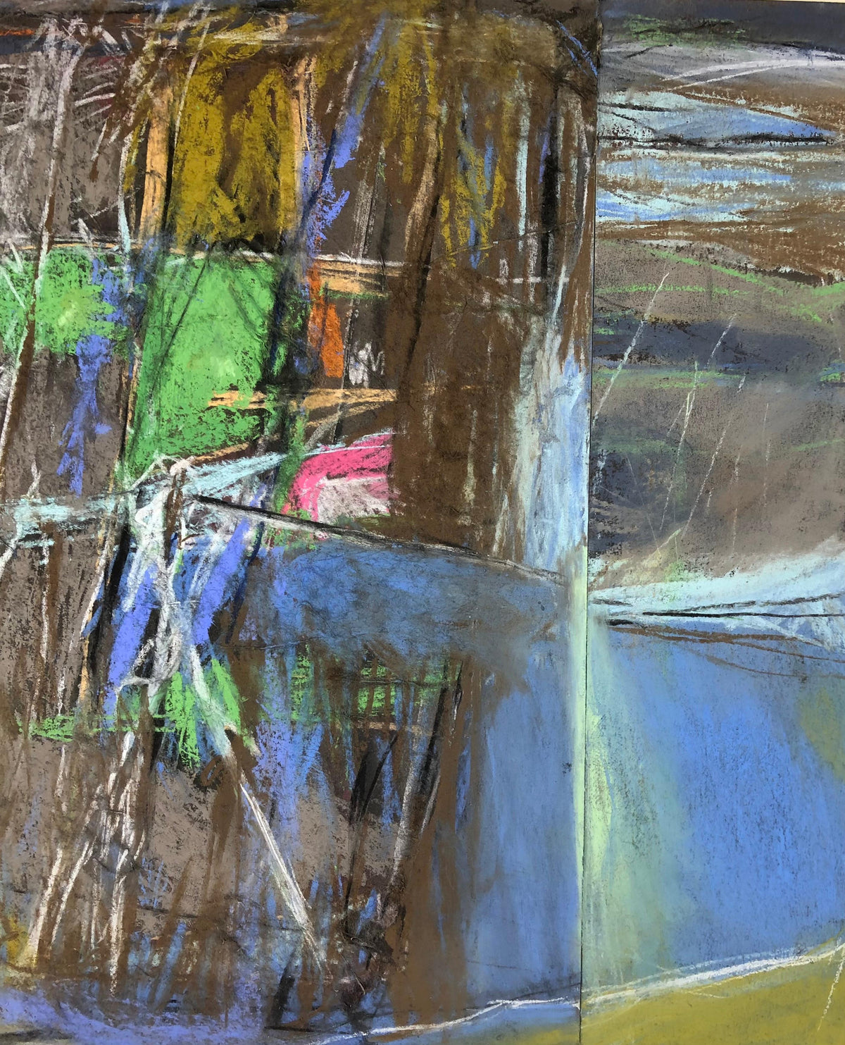Original Abstract Composition by C. Azuelos — detail 5