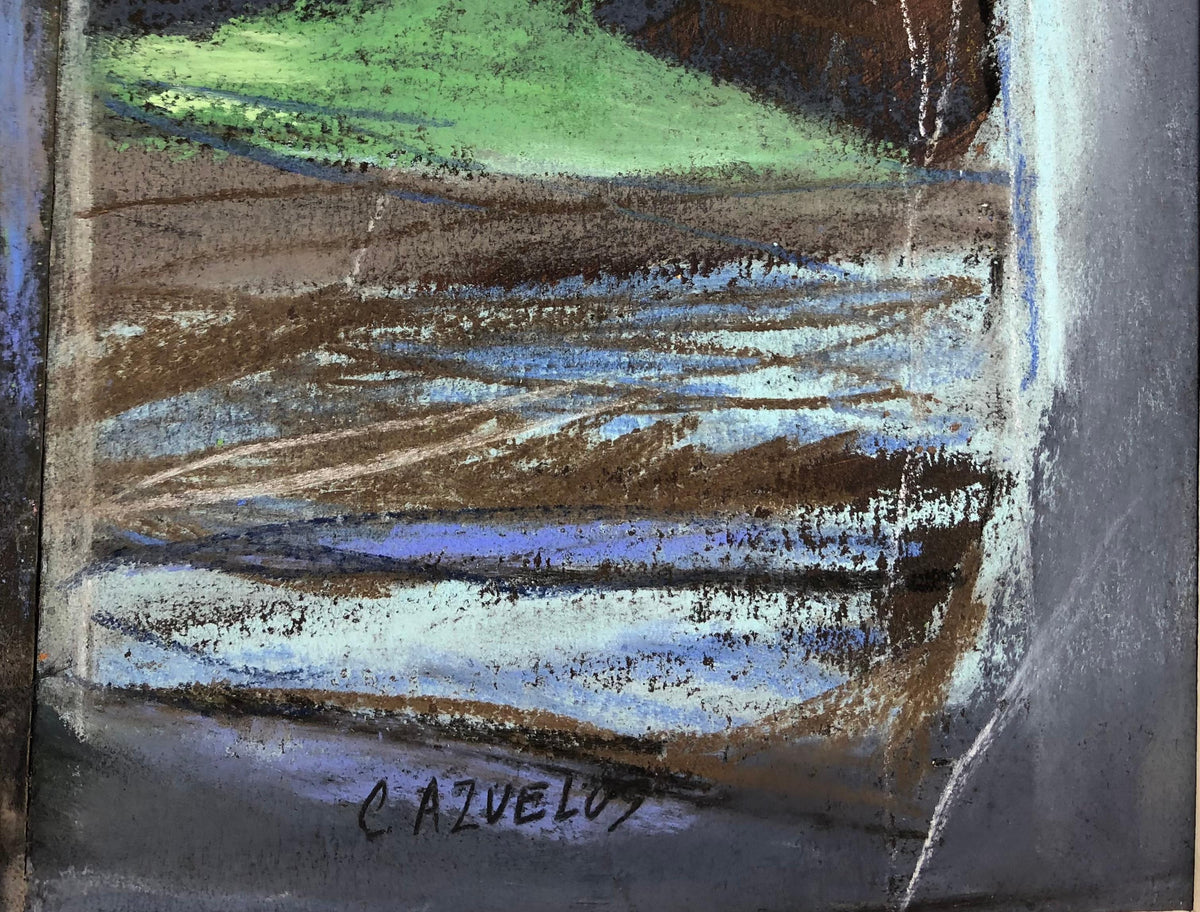 Original Abstract Composition by C. Azuelos — detail 3