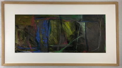 Original Abstract Painting Signed C. Azuelos in the Manner of Frank Avray Wilson — detail 4