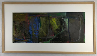 Original Abstract Painting Signed C. Azuelos in the Manner of Frank Avray Wilson — detail 5