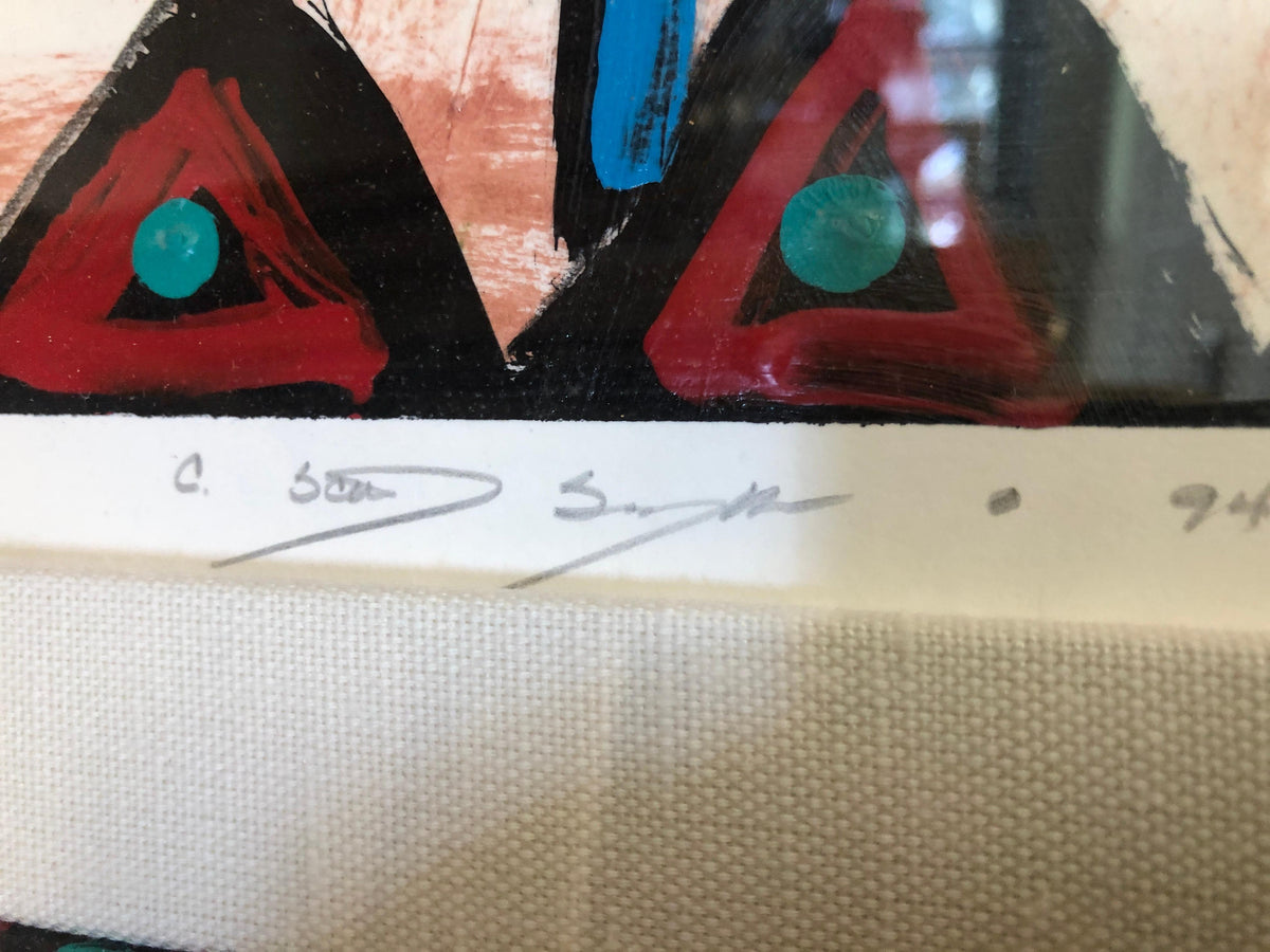 C. Scott Snyder Abstract Painting — detail 2
