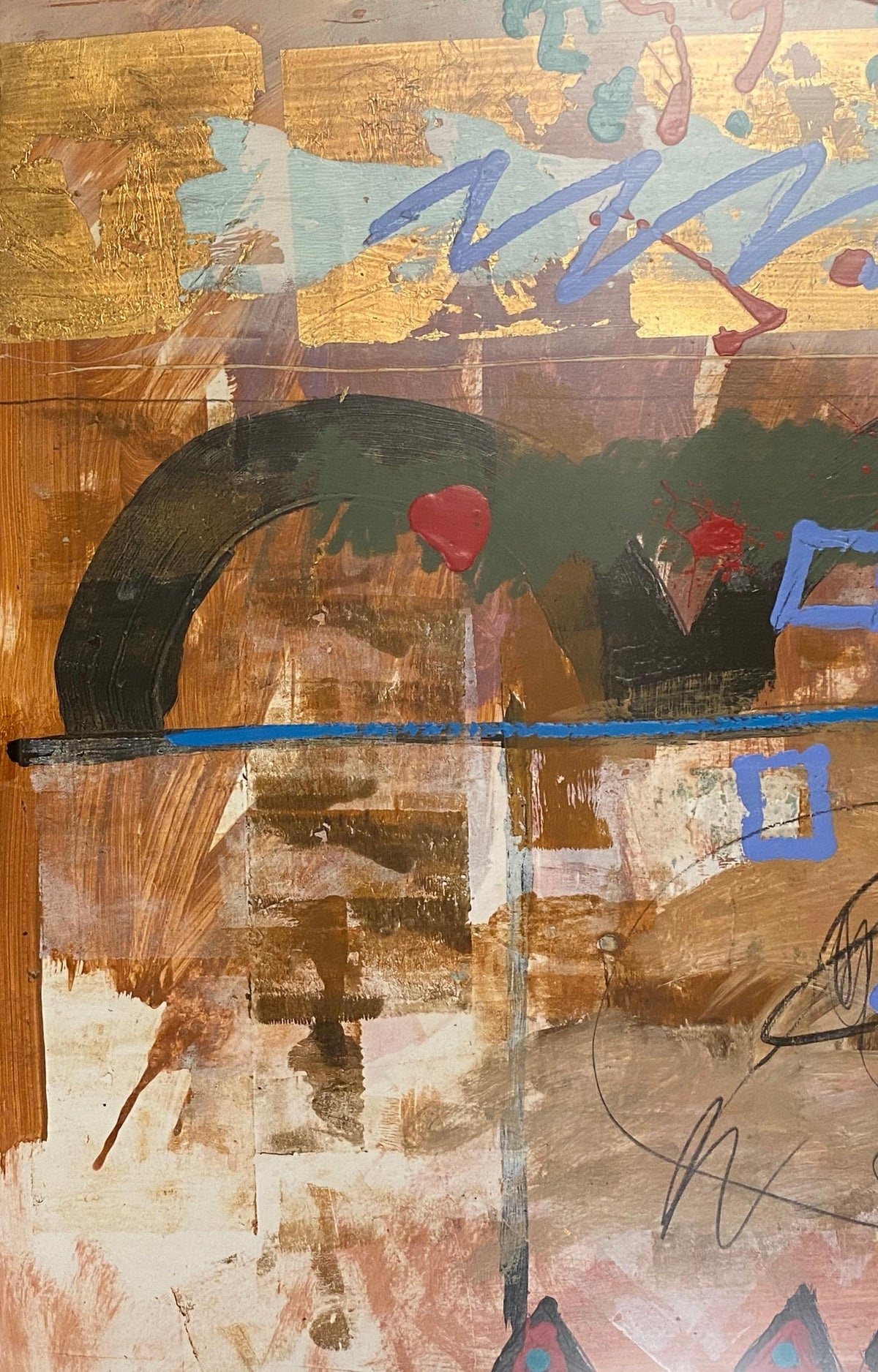C. Scott Snyder Abstract Painting — detail 6