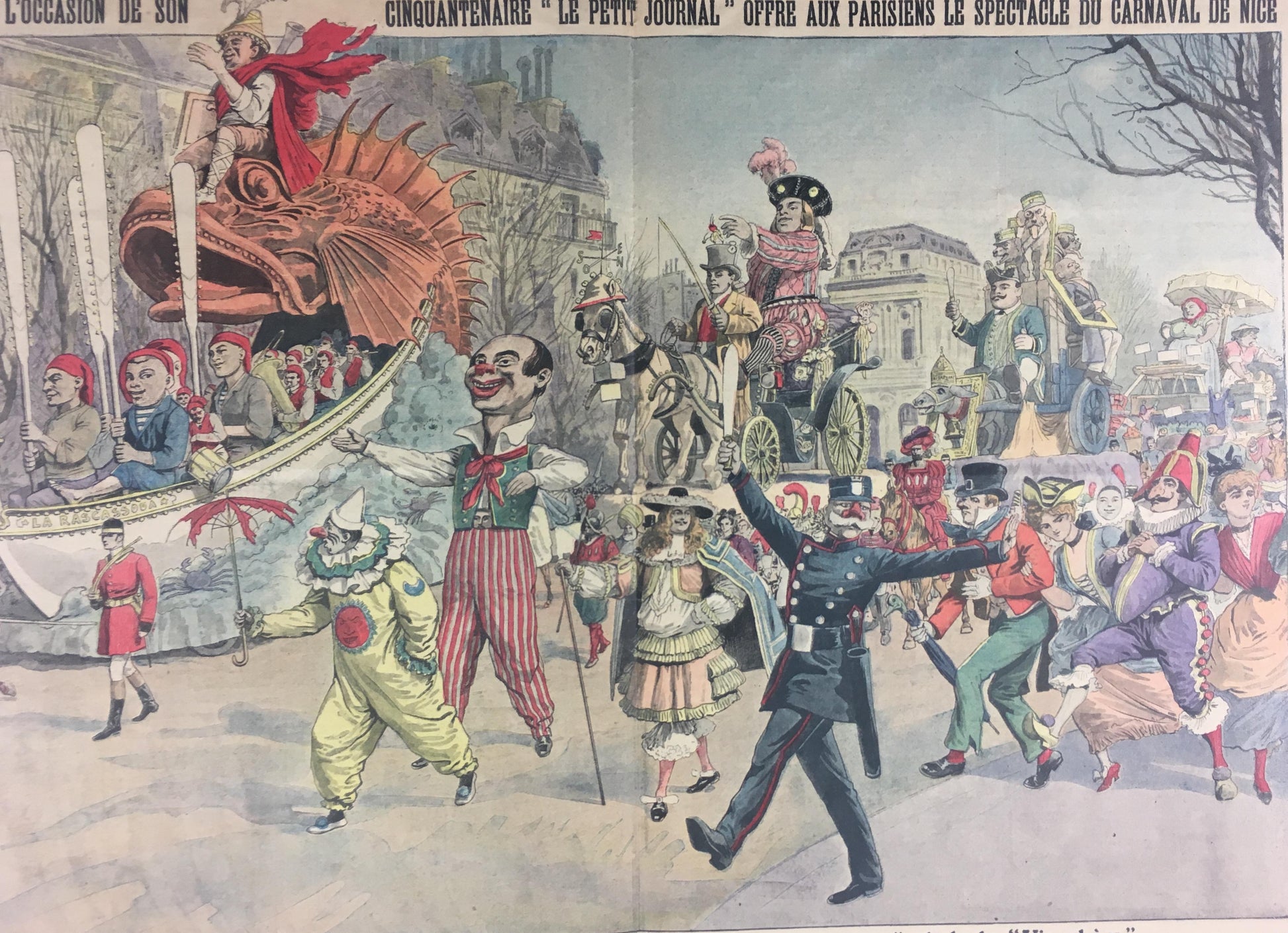 Carnival de Nice France Historical Journal French Memorabilia — detail 3