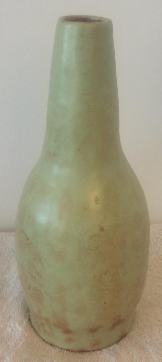 French Ceramic Vase from Vallauris Signed Chabrol — detail 2