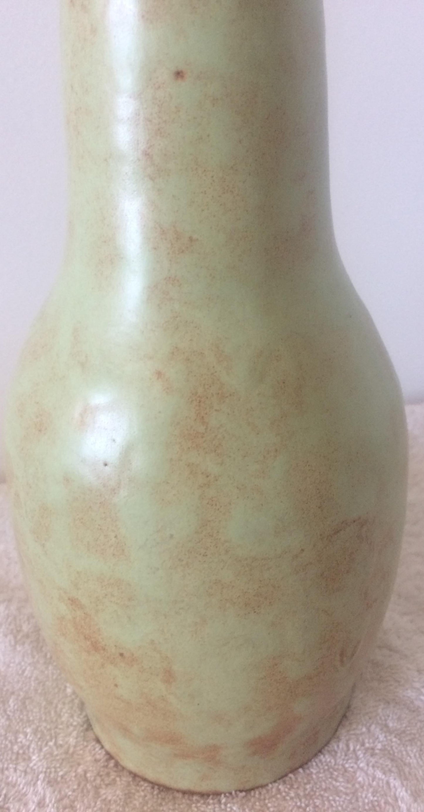 French Ceramic Vase from Vallauris Signed Chabrol — detail 3