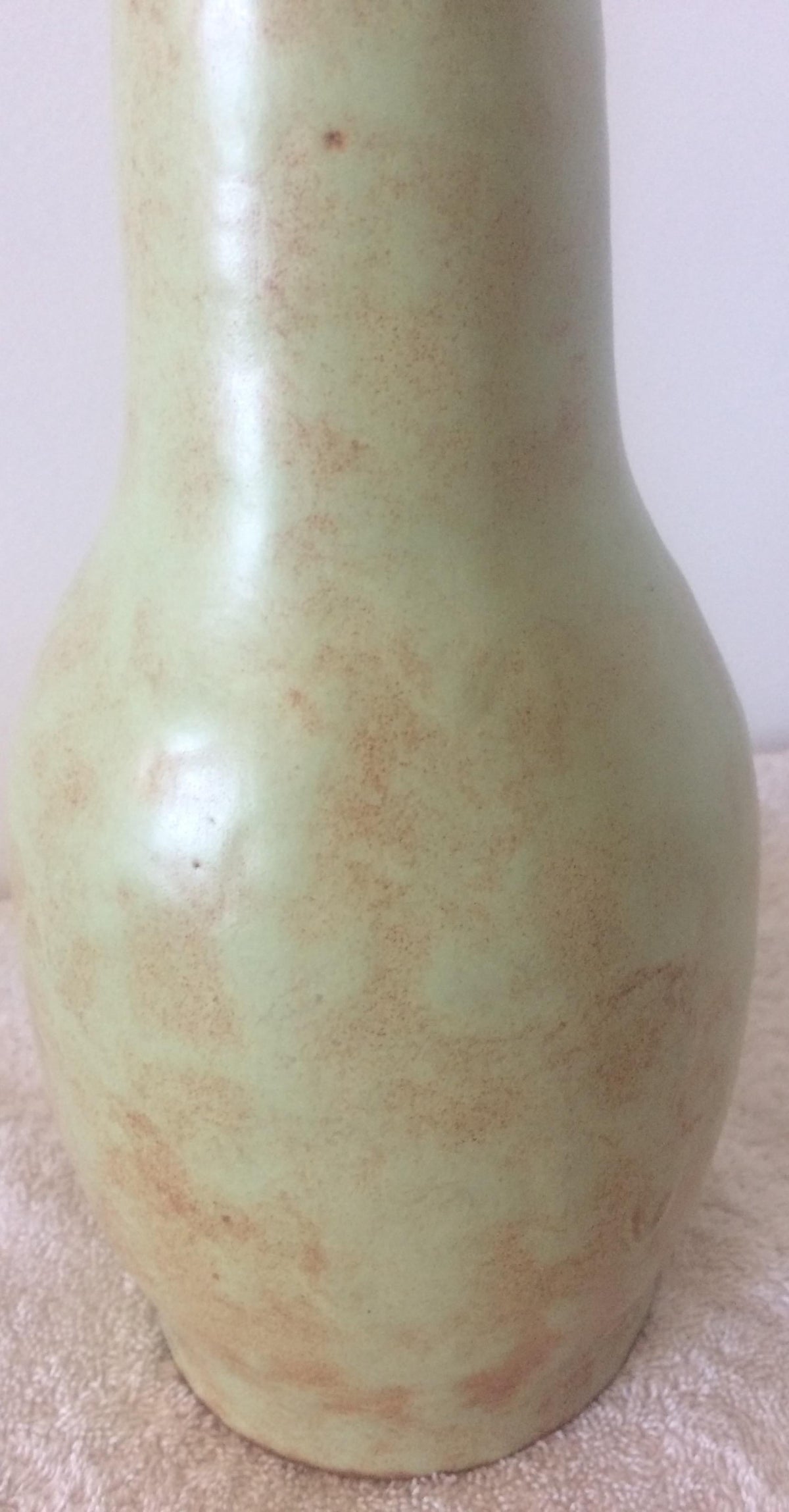 French Ceramic Vase from Vallauris Signed Chabrol — detail 3