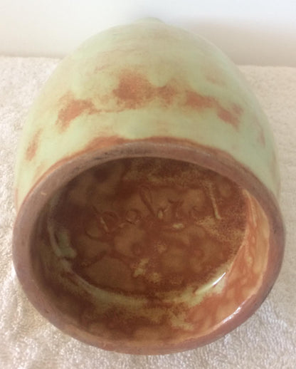 French Ceramic Vase from Vallauris Signed Chabrol — detail 6