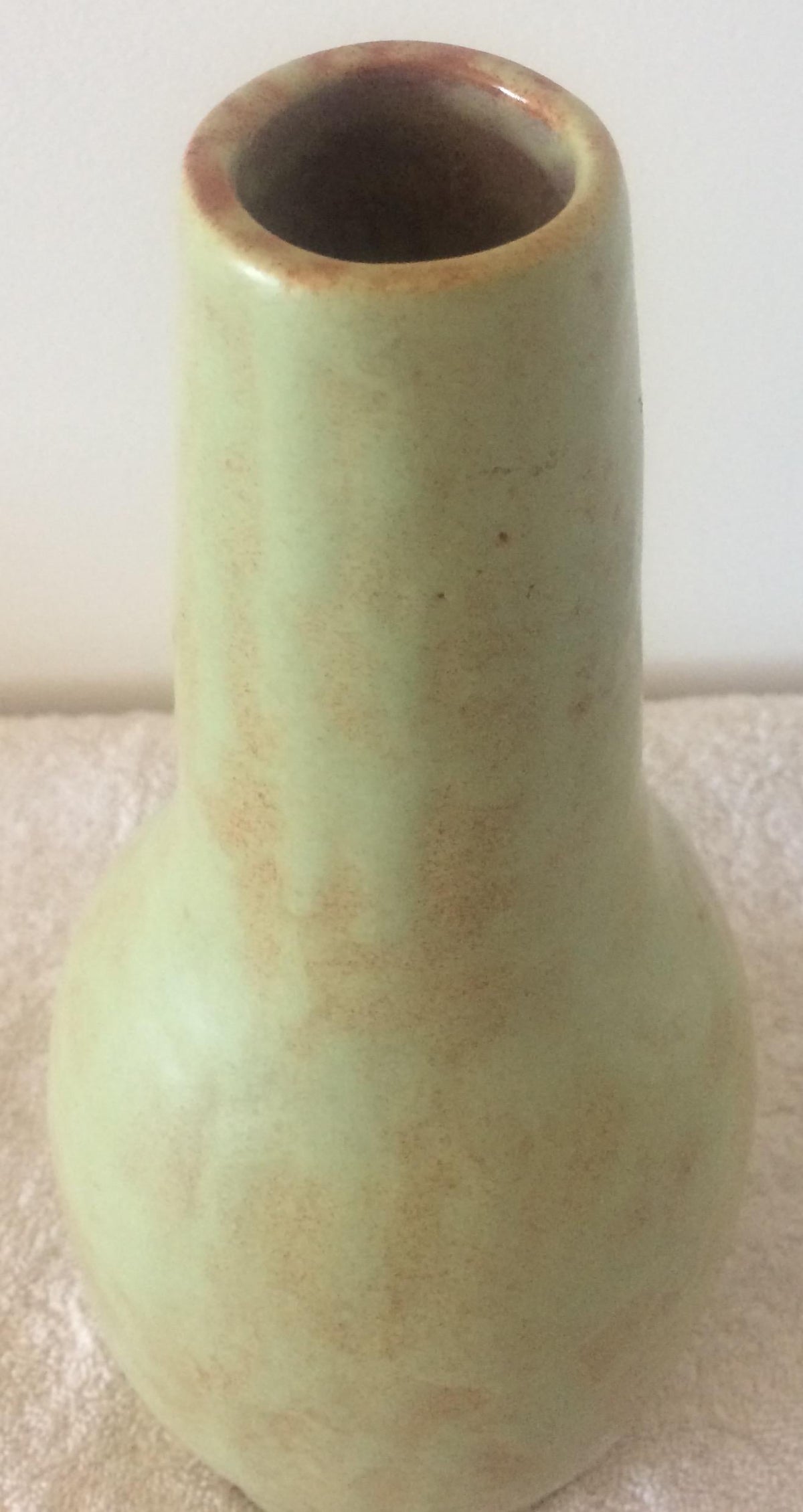 French Ceramic Vase from Vallauris Signed Chabrol — detail 7