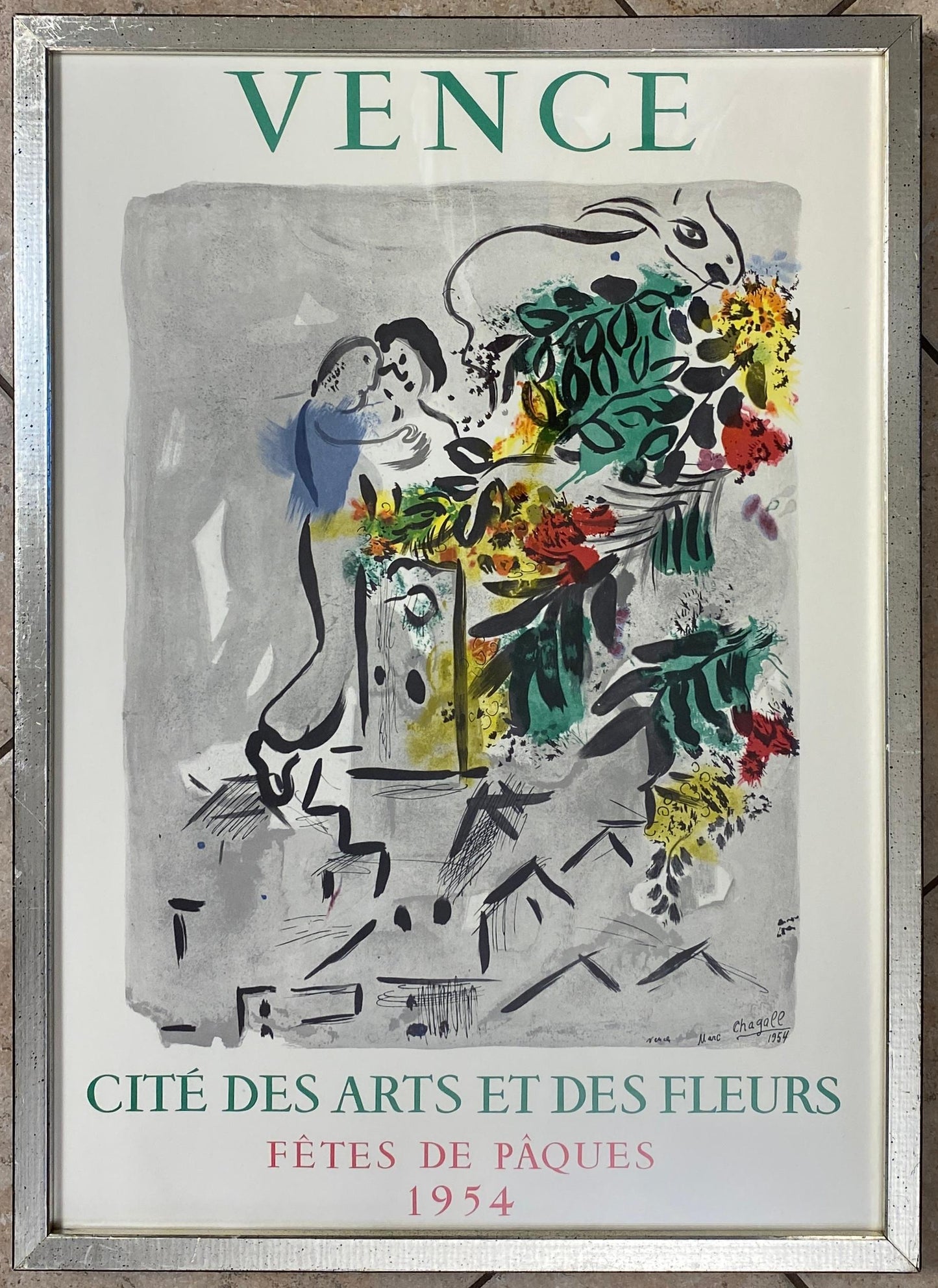 Marc Chagall Vintage Print — detail 6