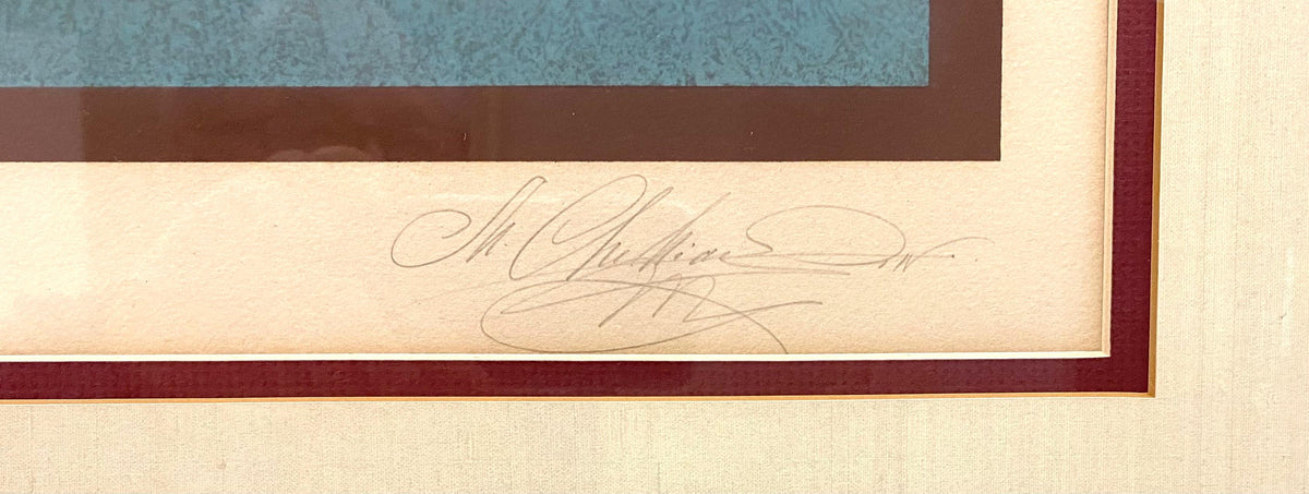 Mihail Chemiakin Color Lithograph Signed — detail 4