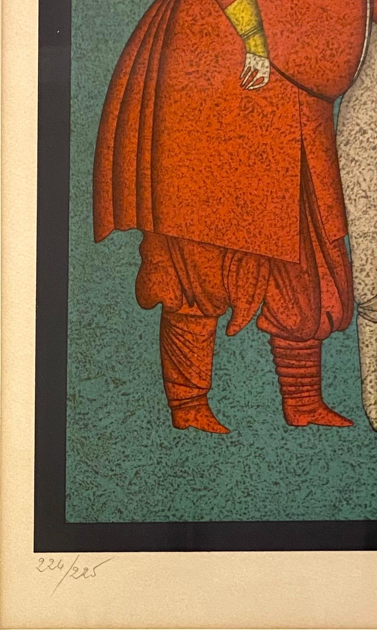 Mihail Chemiakin Color Lithograph Signed — detail 4