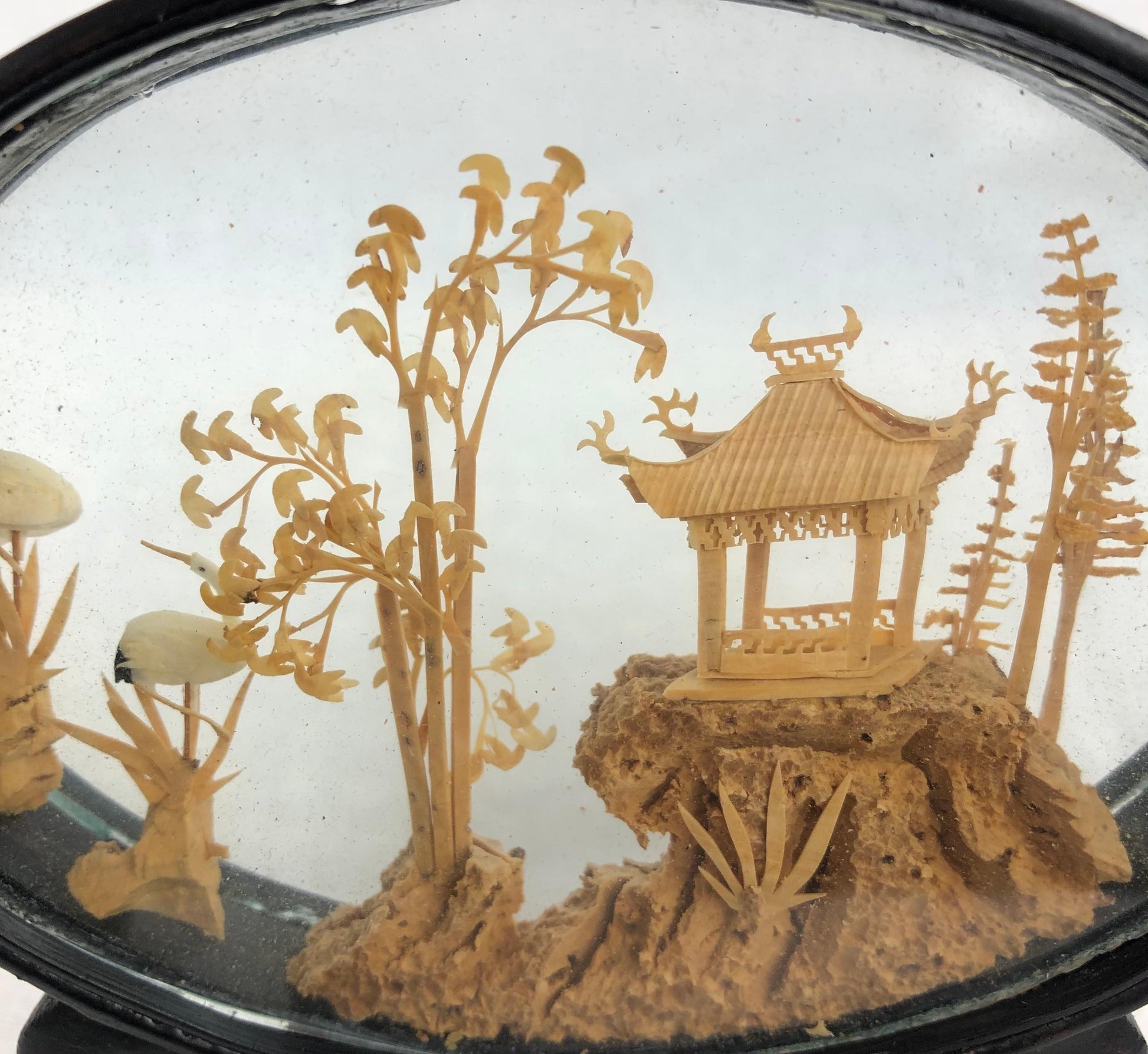 20th Century Chinese Cork Diorama, circa 1950s — detail 4