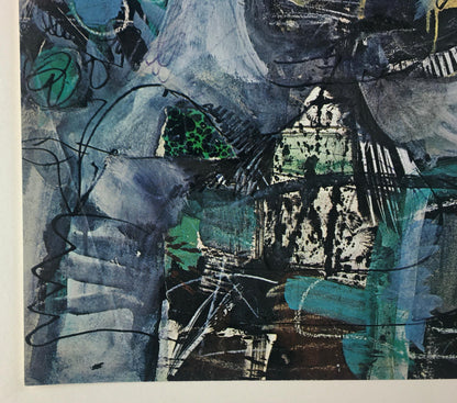 Original Surrealist Art Exhibition Poster, Antoni Clave in Ginza Japan — detail 6