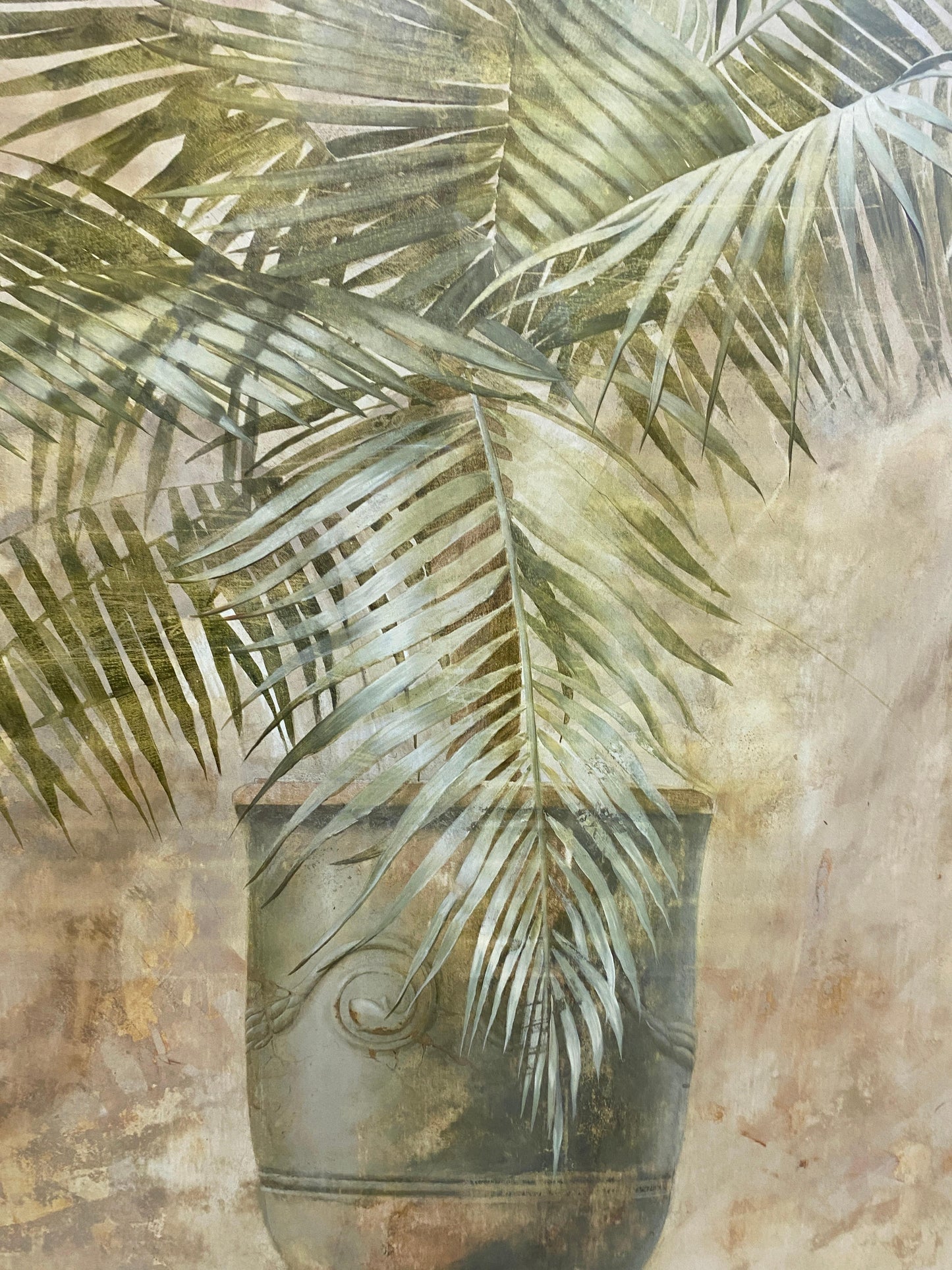 Large Botanical Art Print in Custom Giltwood Frame — detail 3