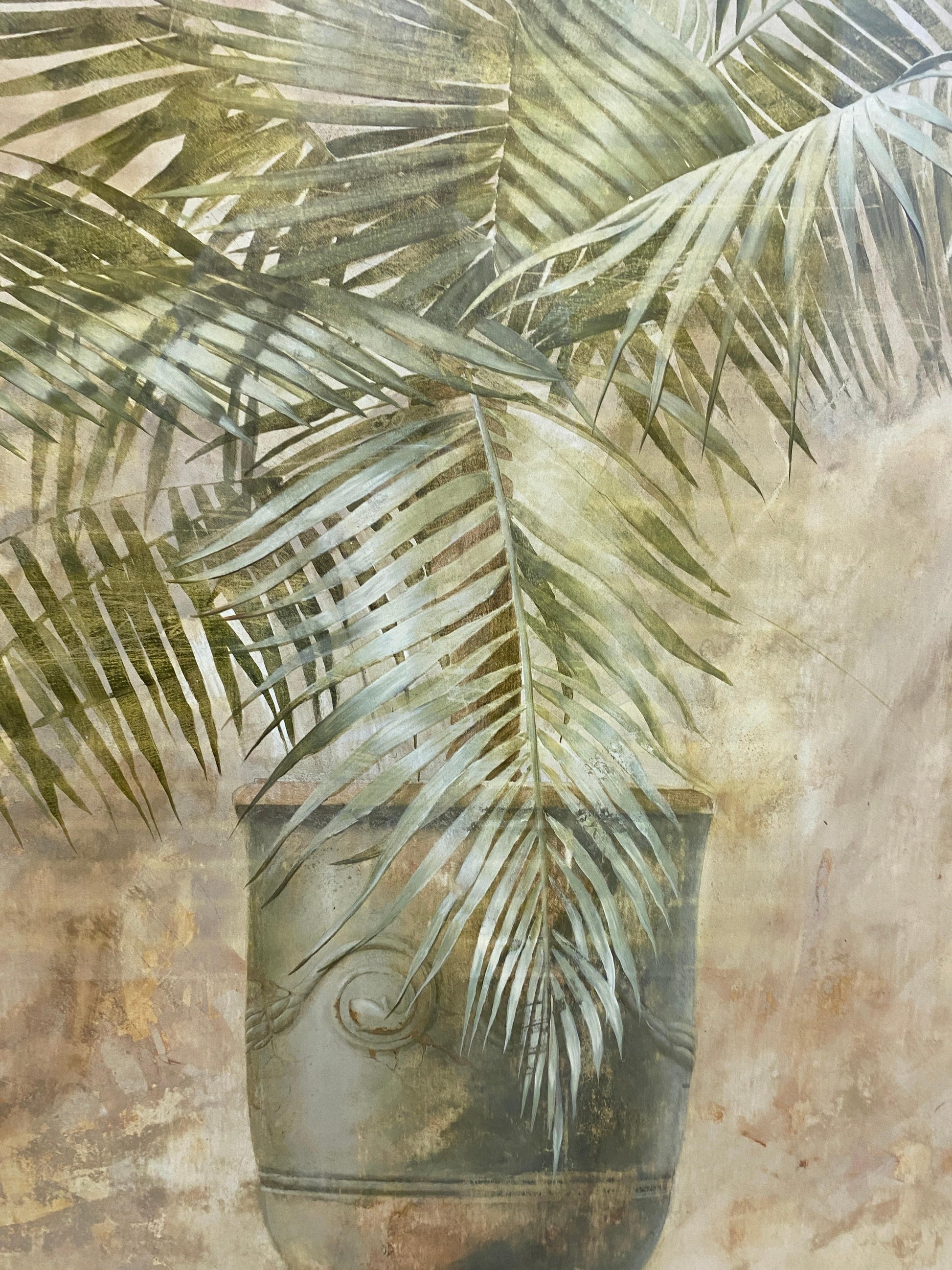 Large Botanical Art Print in Custom Giltwood Frame — detail 3