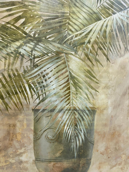 Large Botanical Art Print in Custom Giltwood Frame — detail 3