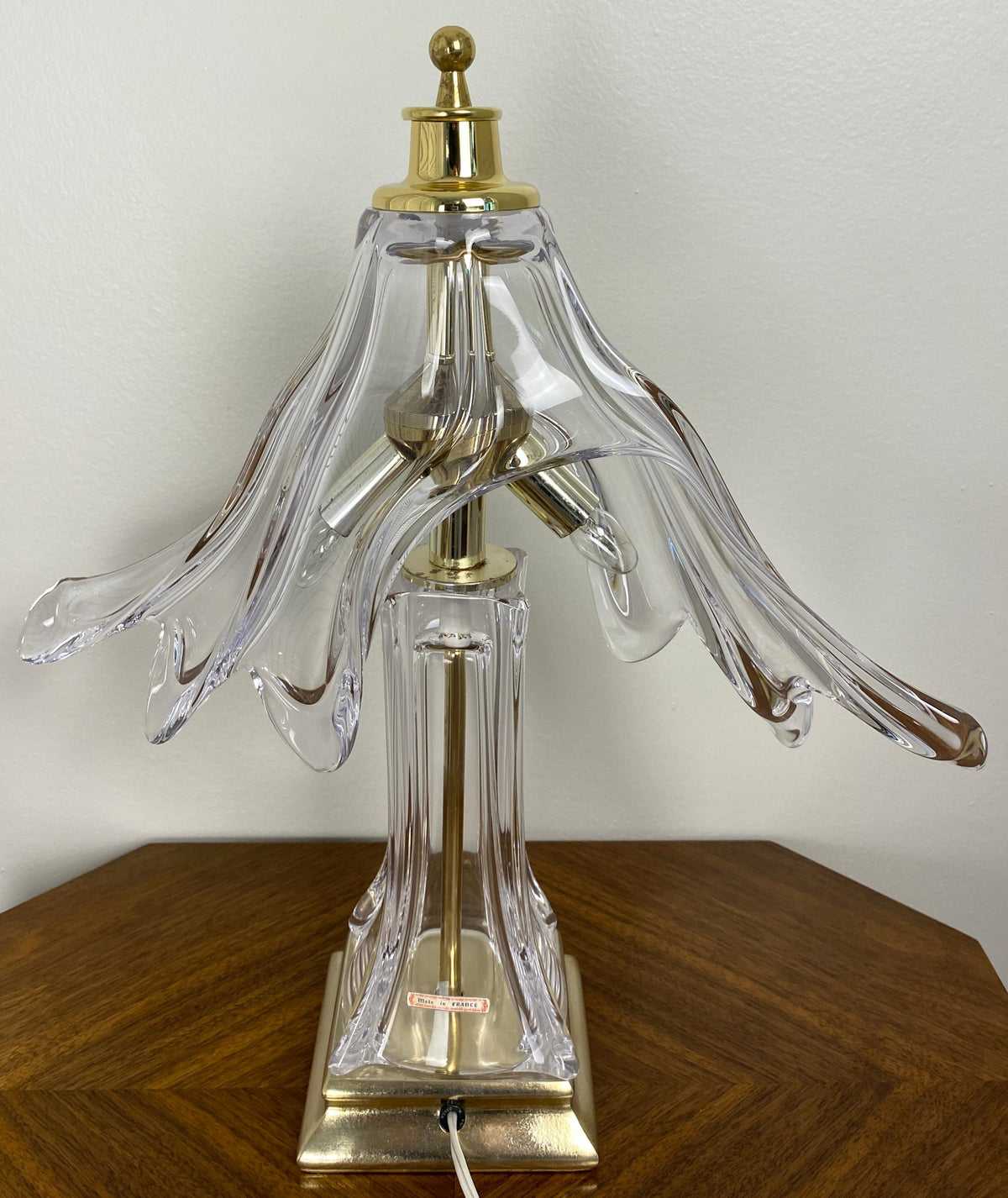 Cofrac Modern Art Glass Table Lamp — detail 4