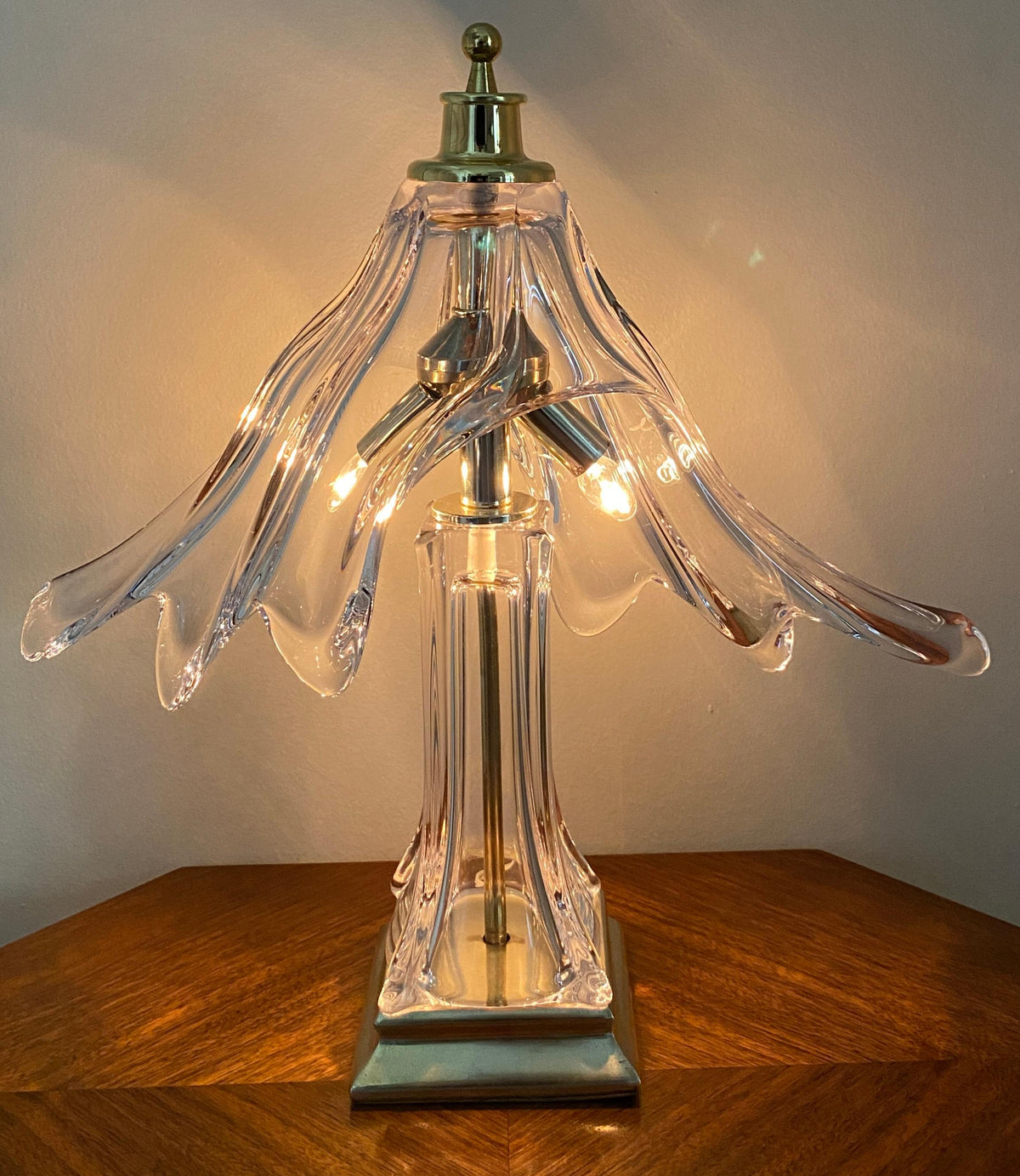 Cofrac Modern Art Glass Table Lamp — detail 2
