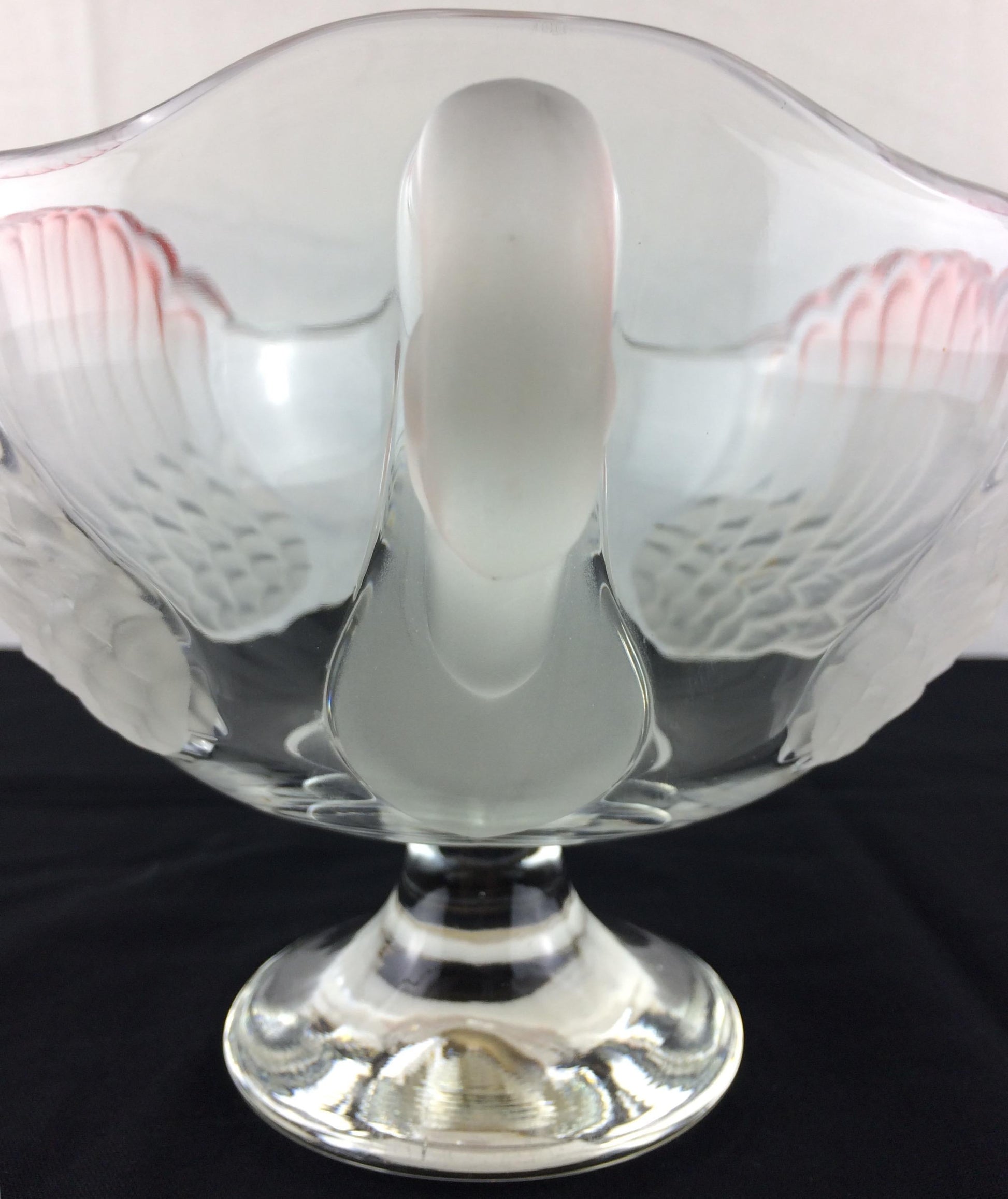 French Crystal Fruit Bowl or Serving Dish — detail 5