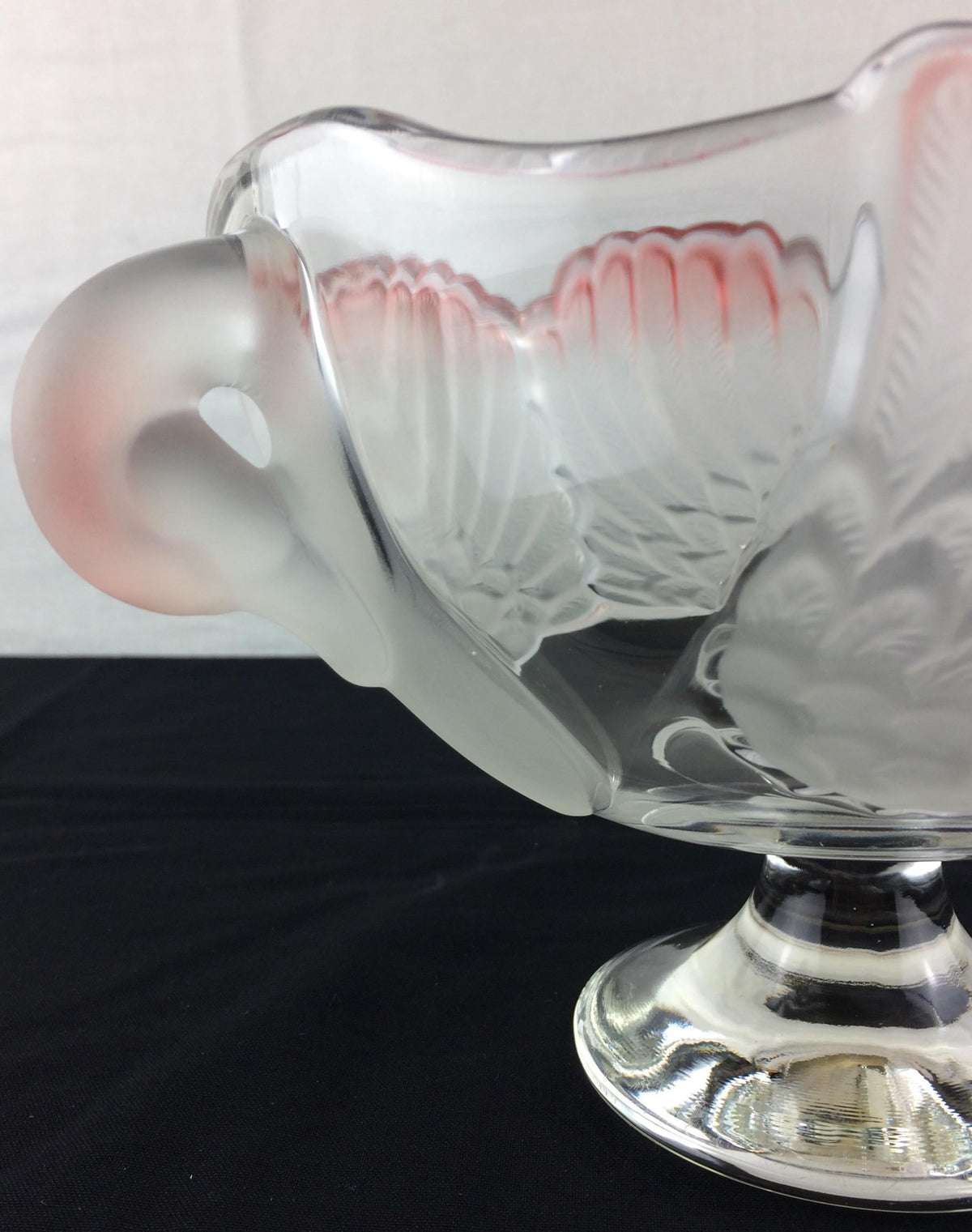 French Crystal Fruit Bowl or Serving Dish — detail 7