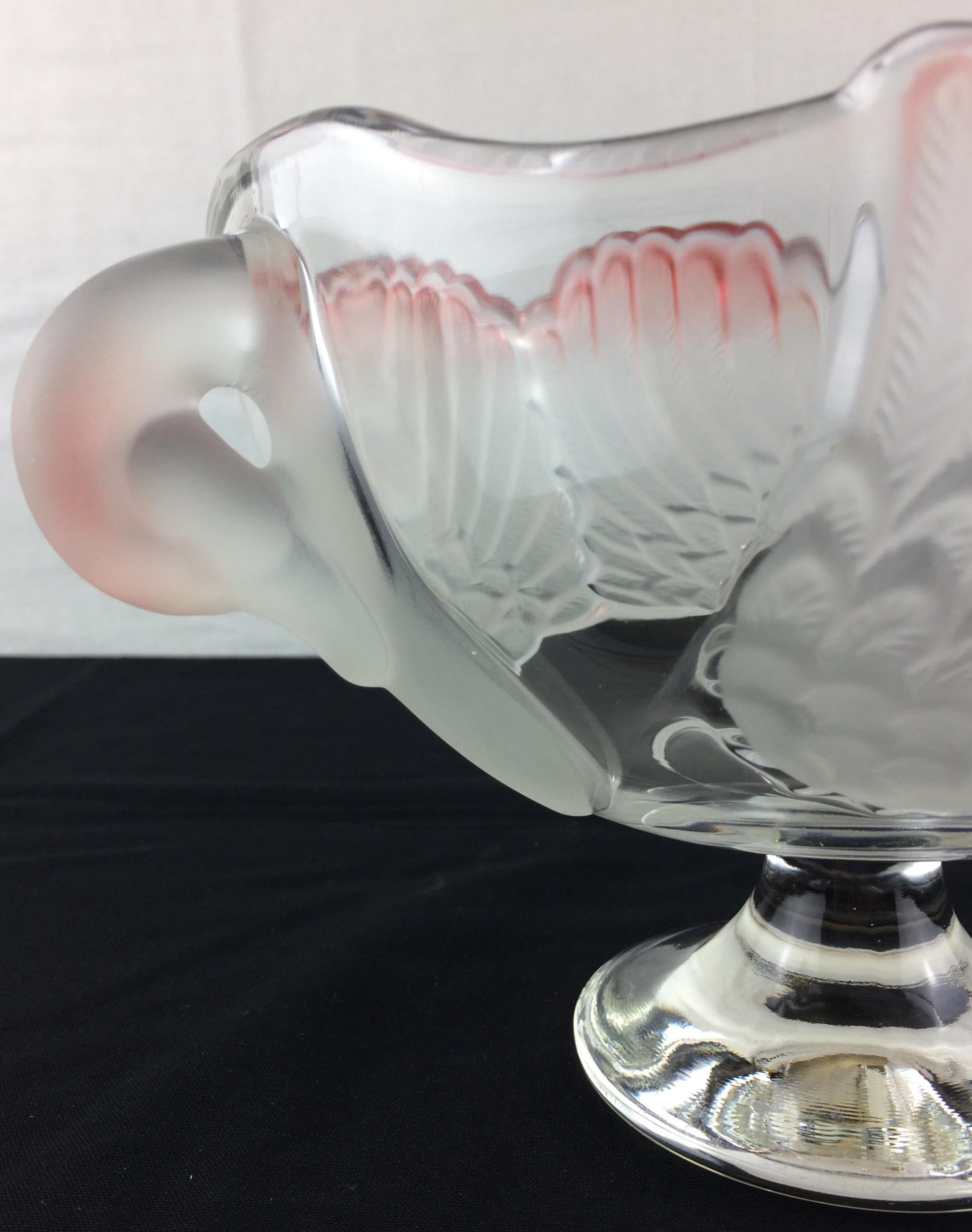 French Crystal Fruit Bowl or Serving Dish — detail 7