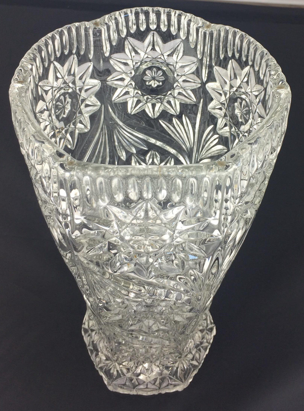 French Art Glass Vase — detail 5