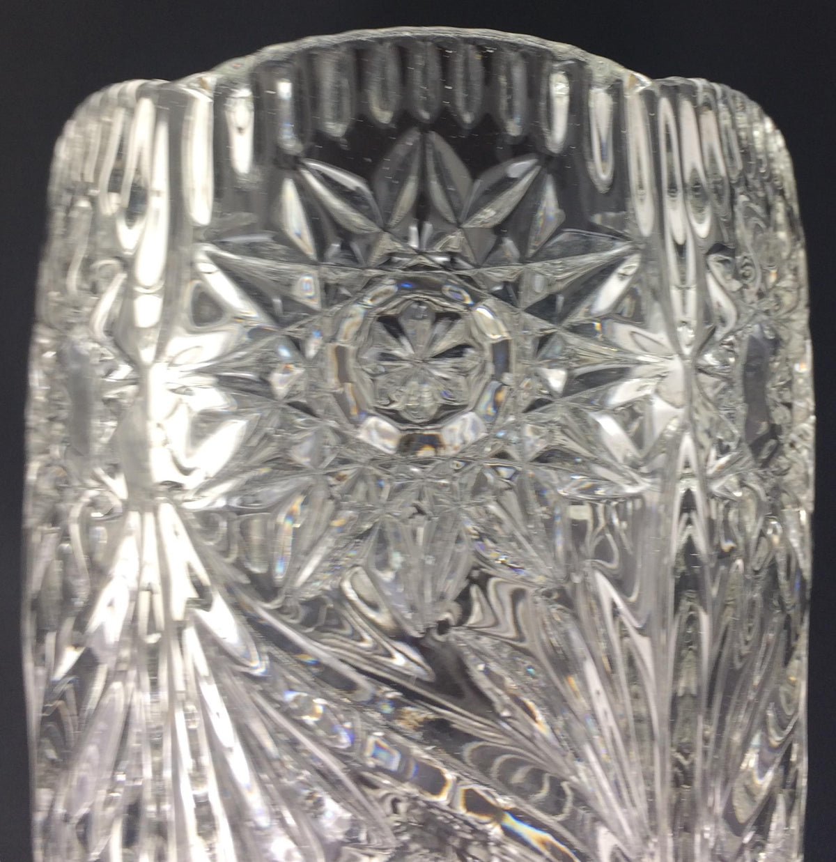 French Art Glass Vase — detail 6