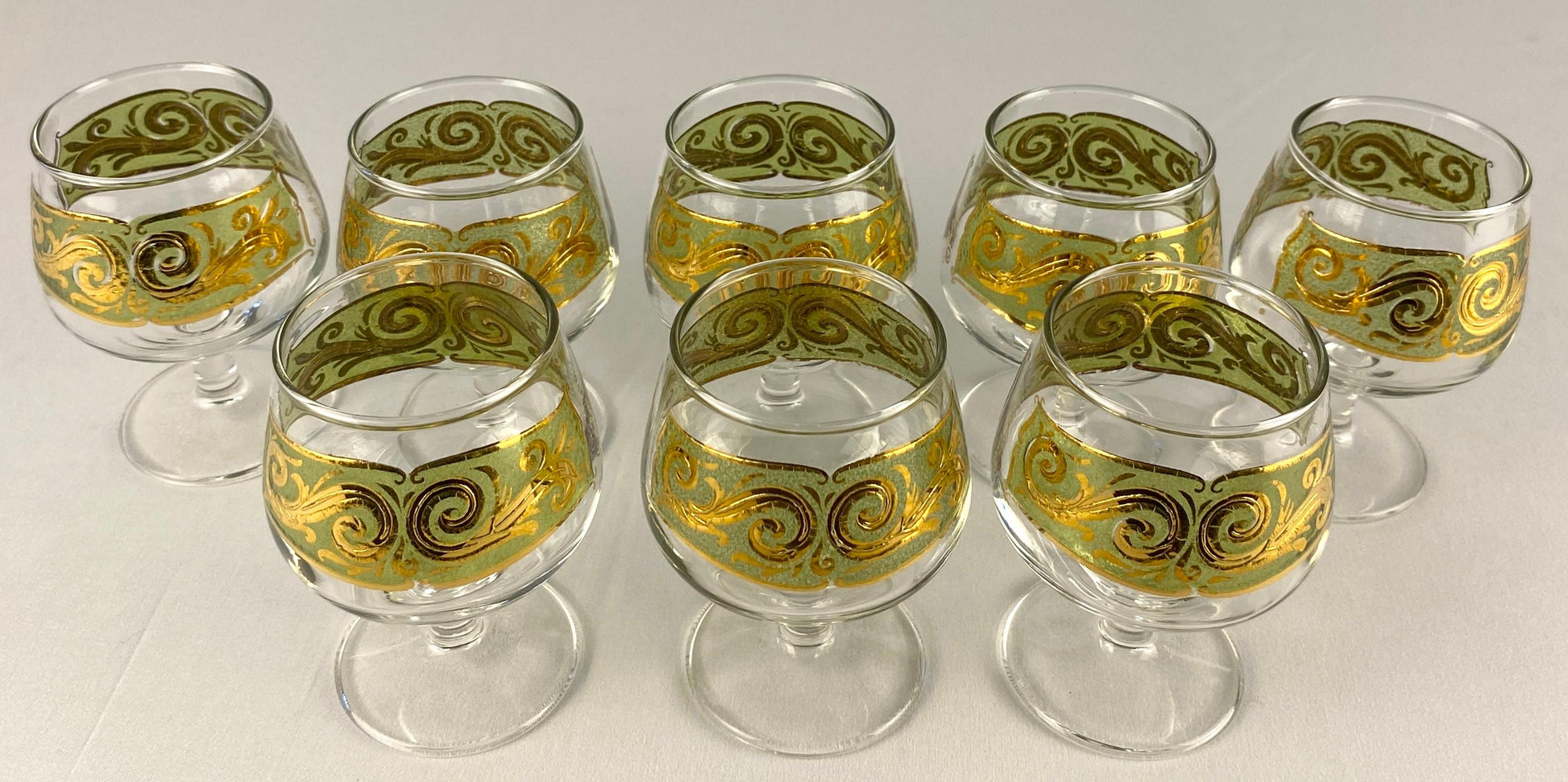 Culver Cordial Glasses Set of 8 — detail 6