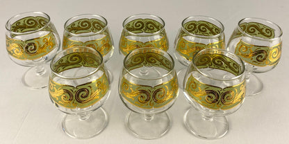 Culver Cordial Glasses Set of 8 — detail 3
